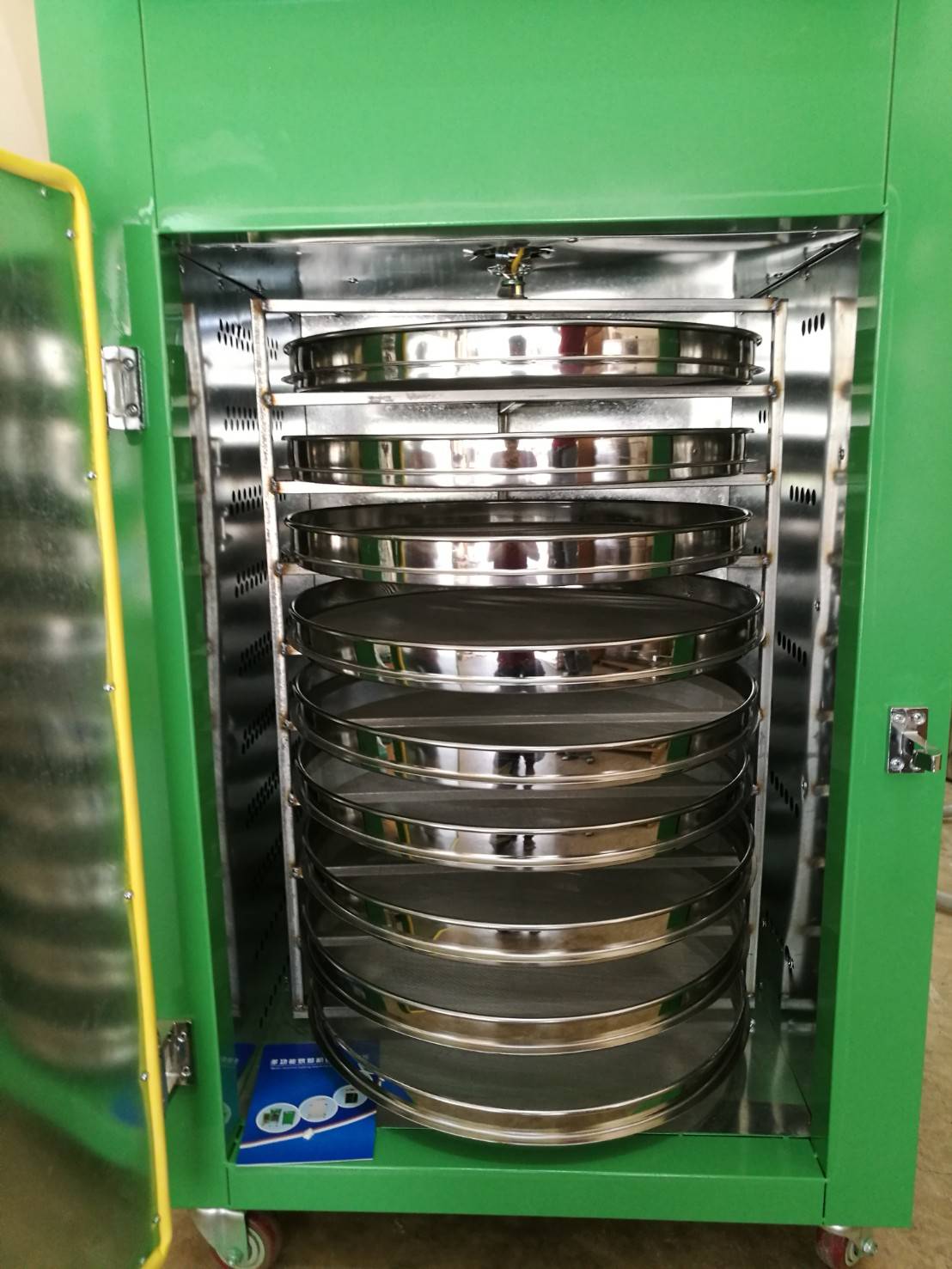 🌈 XMCZ เครื่องอบแห้ง เครื่องอบความร้อน ตู้อบแห้ง แบบถาดหมุน