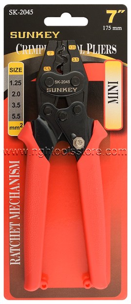 คีมย้ำหัวสาย SK-2047 SUNKEY
