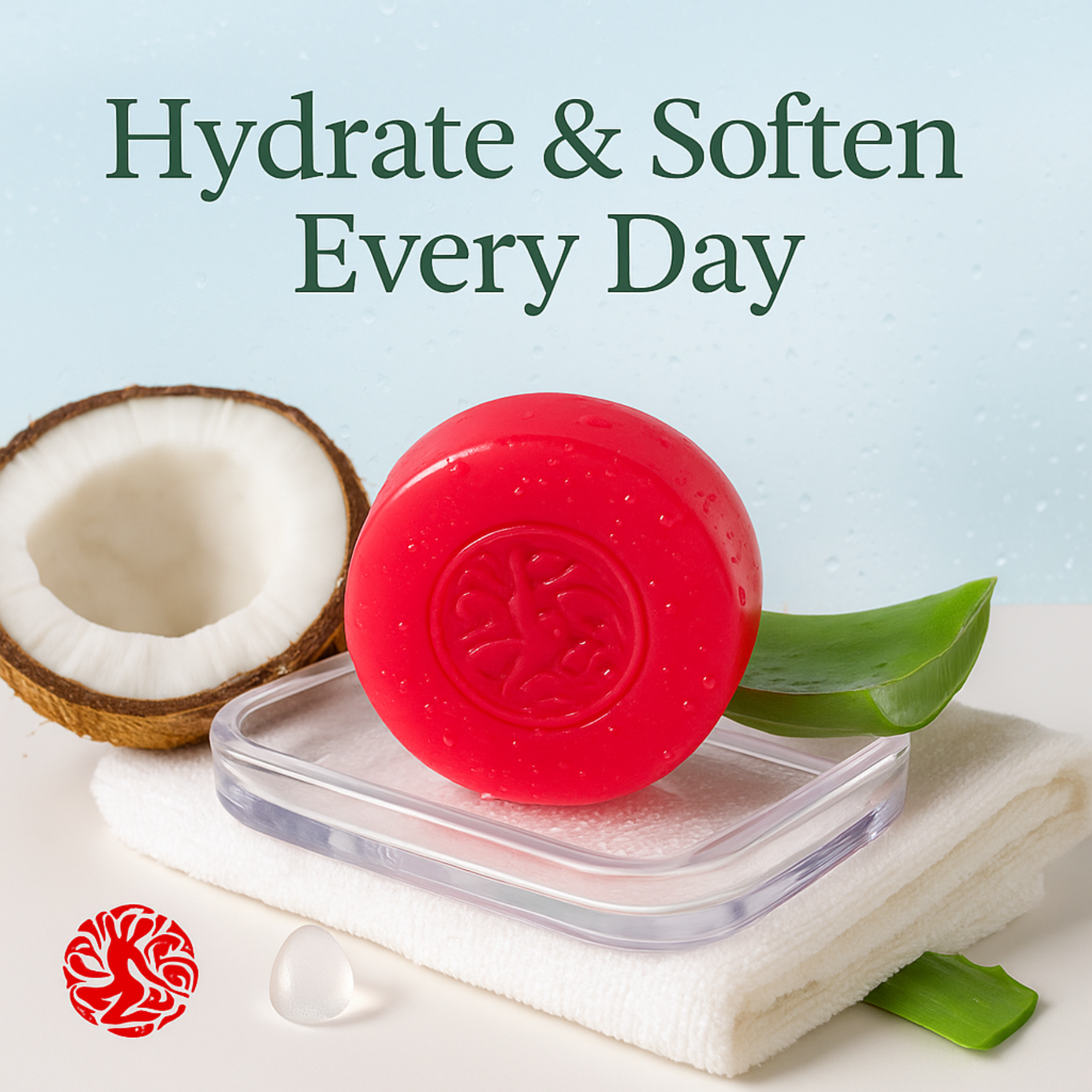 MONDODARI Pomegranate Soap – สบู่ทับทิมผิวใส เนียนนุ่ม 100 กรัม