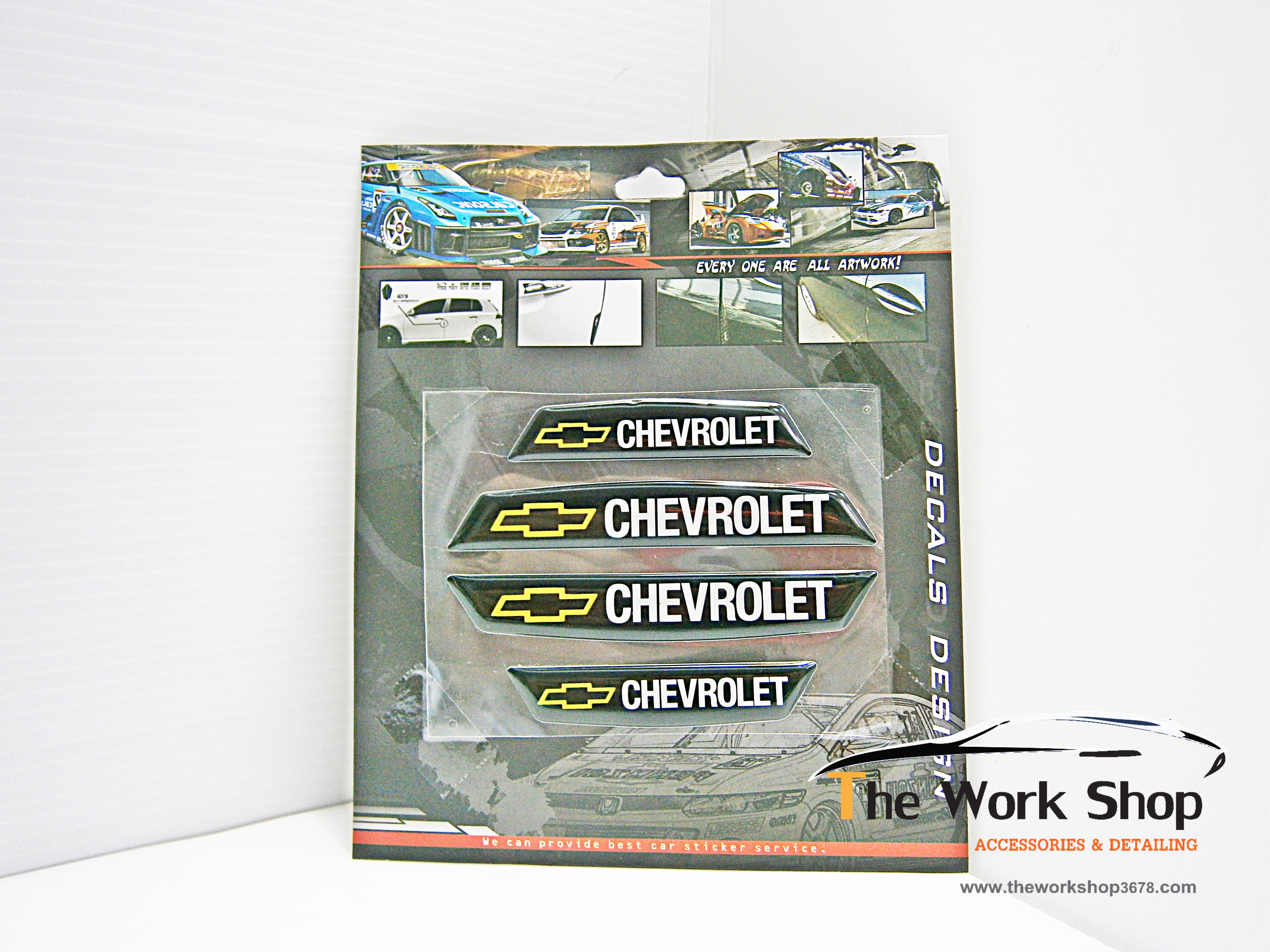 Door Emblem Logo " Chevrolet " - กันชนขอบประตู