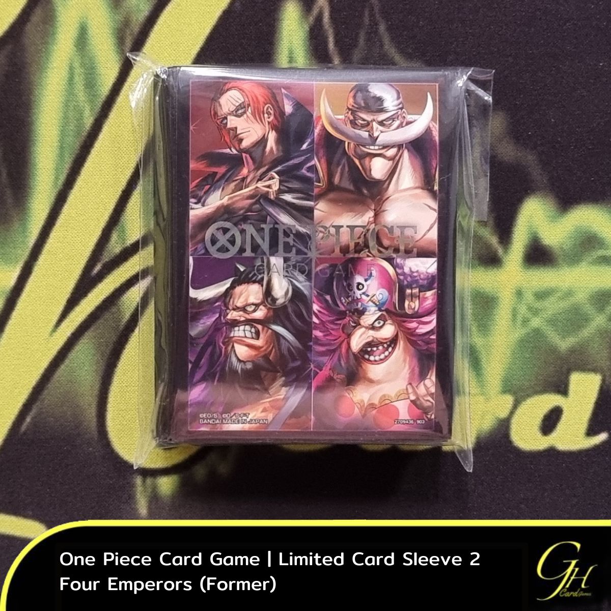 One Piece Card Game [SleeveLMT2-01] One Piece Card Sleeve - Official Card Sleeve Limited 2 Four Emperors (Former)