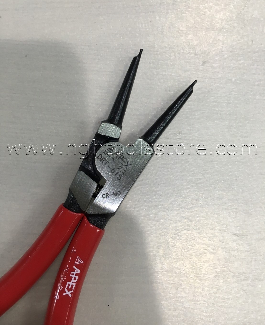 คีมถ่างแหวนปากตรง ขนาด 5" มินิ ยี่ห้อ APEX