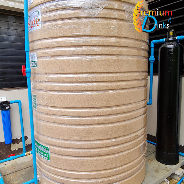 ชุดถังกรองน้ำใช้ขนาดจุสารกรอง 50 ลิตร +ชุดดักตะกอน 20นิ้ว 5 ไมครอน ราคาพร้อมติดตั้ง