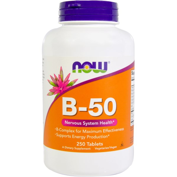 Now Foods, B-50, Veg Capsules