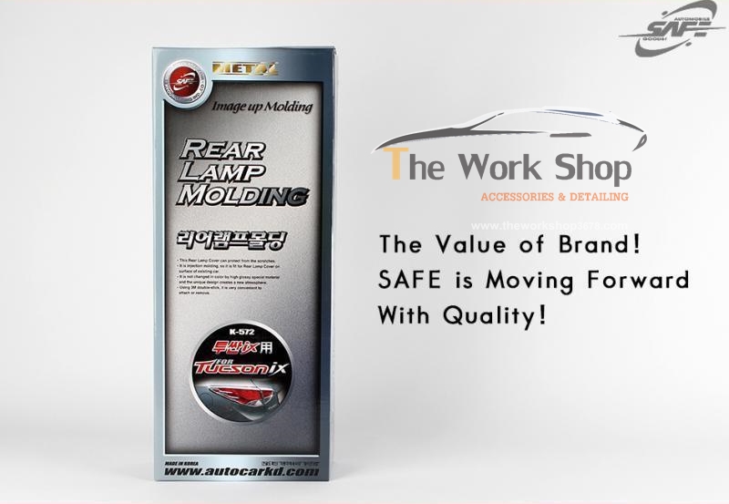 Rear Lamp Cover V.2 for Tucson ( โครเมี่ยมครอบไฟท้าย แบบที่ 2 )