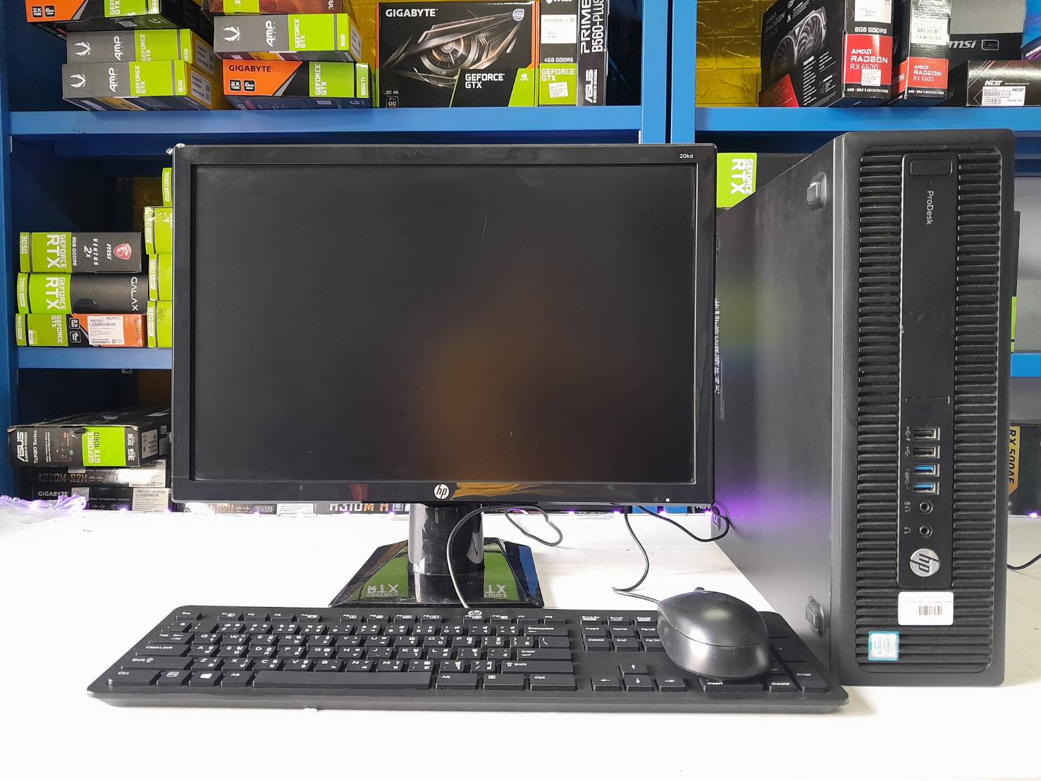 (*มือ 2 สภาพดี) HP I5 GEN6 ครบชุด รวมจอ