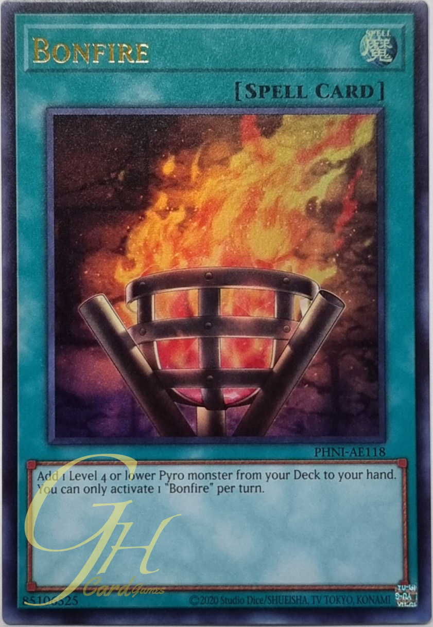Yugioh [PHNI-AE118] Bonfire (Ultra Rare)