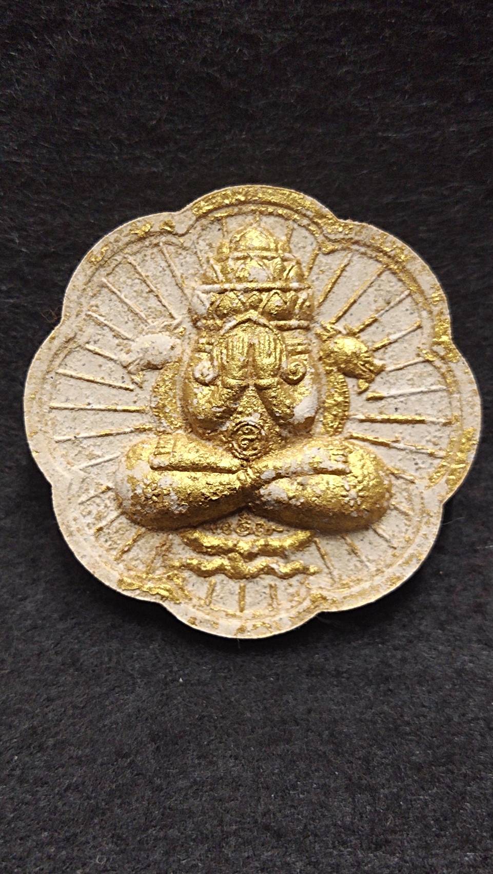 พระปิดตาพังพระกาฬ รุ่นหลักเมืองพุทธาคมเขาอ้อ สำนักวัดเขาอ้อ จ.พัทลุง