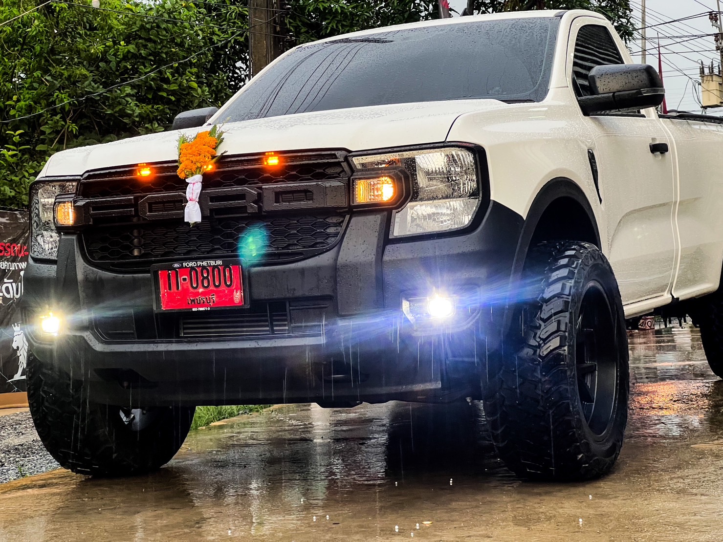 FORD RANGER ทะเบียนเพชรบุรี #ทรงเมกา