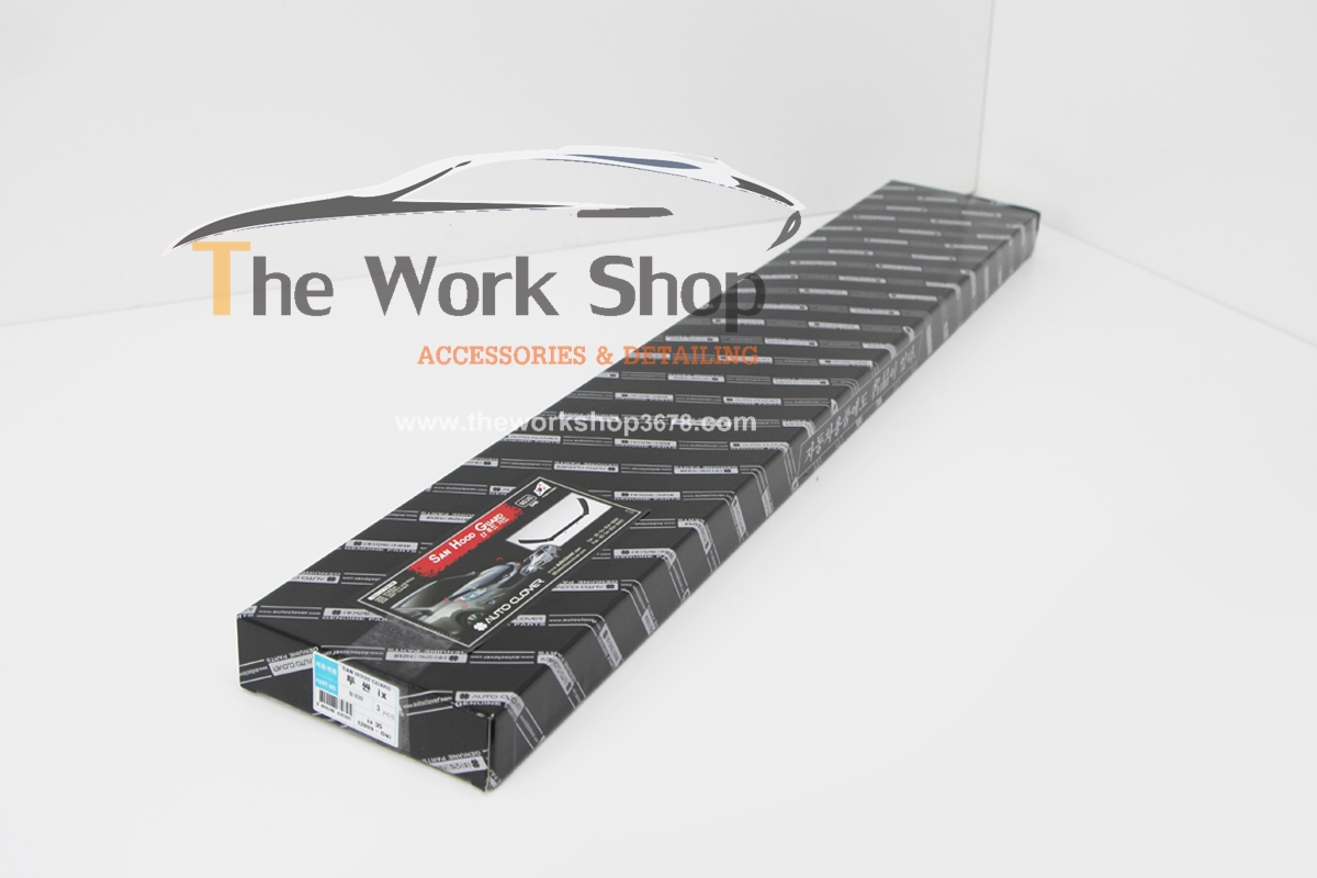 Acrylic Hood Guard for Tucson ( อคลีลิคดำแต่งขอบฝากระโปรงหน้า )