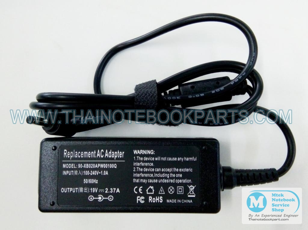MT07964 อะแด๊ปเตอร์โน้ตบุ๊ค ASUS 19V2.37A UX21 UX31 UX32 adapter UX21 UX31 UX32 Notebook AC Adapter (สินค้าใหม่,ของเทียบ) 1