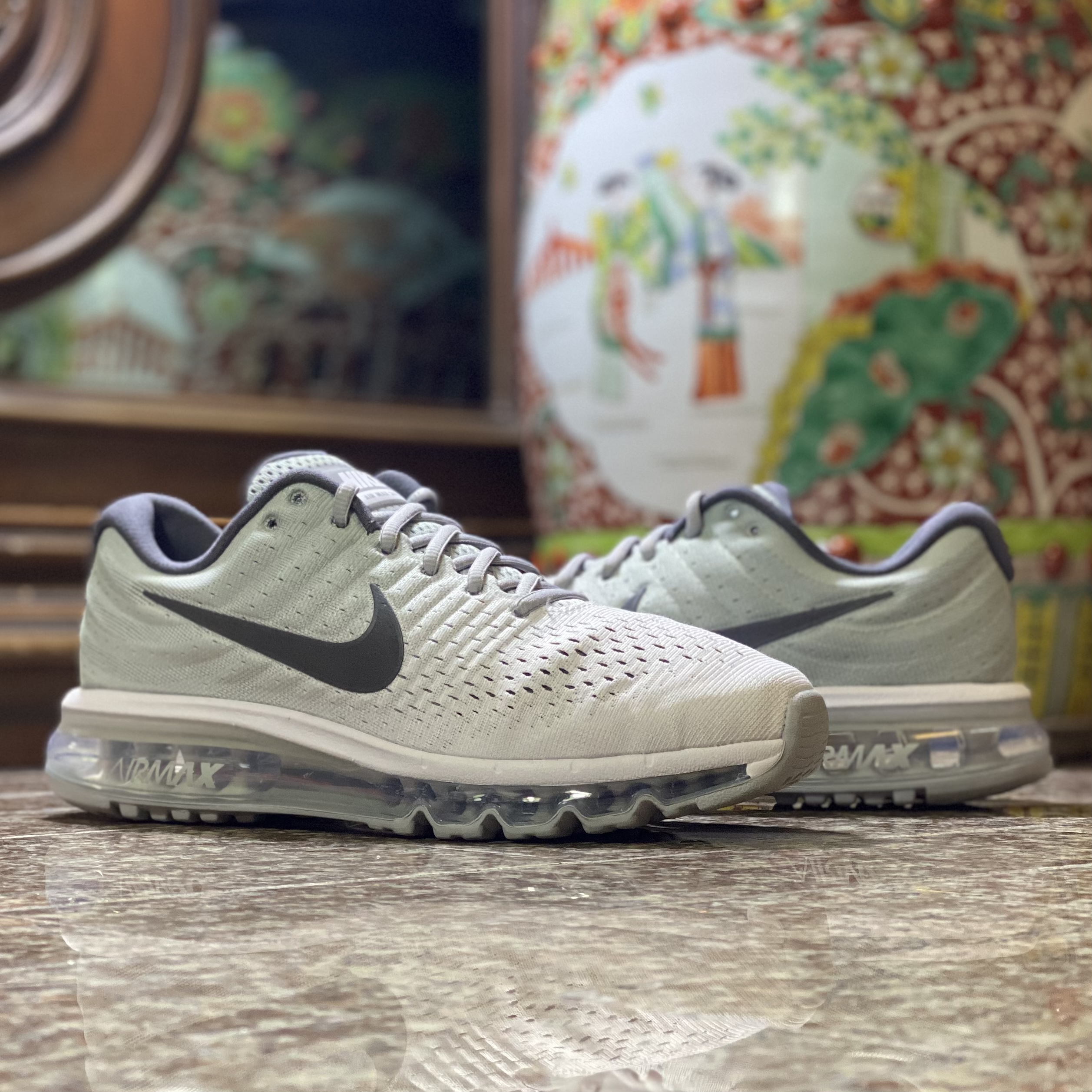 รองเท้า Nike Air Max 2017 ‘Wolf Grey’ (M8US)