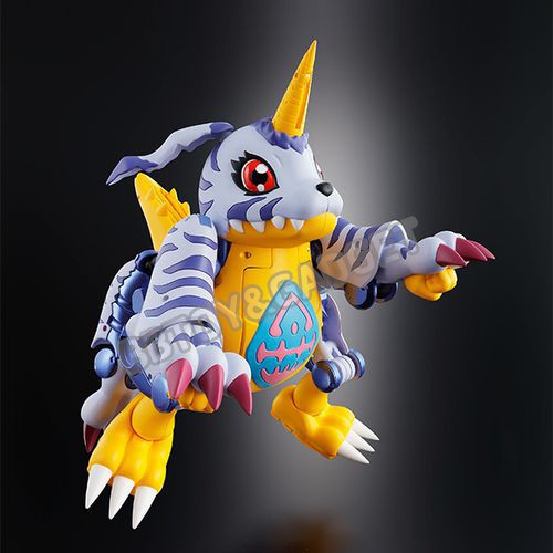 Digimon metalgarurumon digivolving sprit 02 diecast evolution figure ดิจิมอน เมทัลการุุรุมอน ฟิกเกอร์ แท้100%
