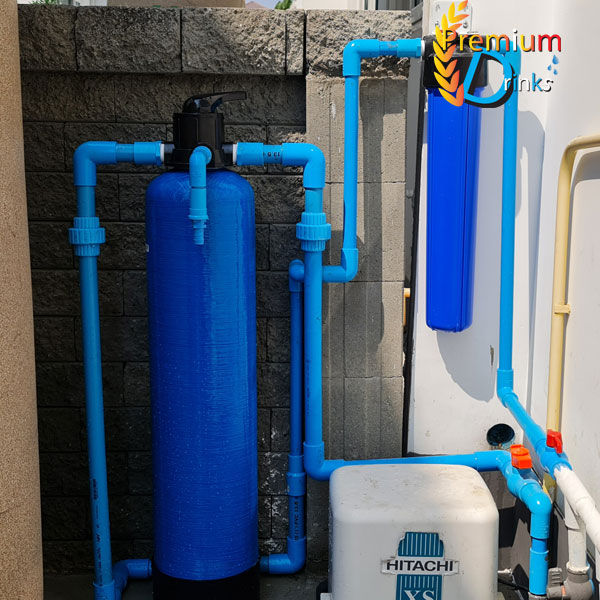 ชุดถังกรองน้ำใช้ขนาดจุสารกรอง 25 ลิตร +ชุดดักตะกอน 20นิ้ว 5 ไมครอน ราคาพร้อมติดตั้ง