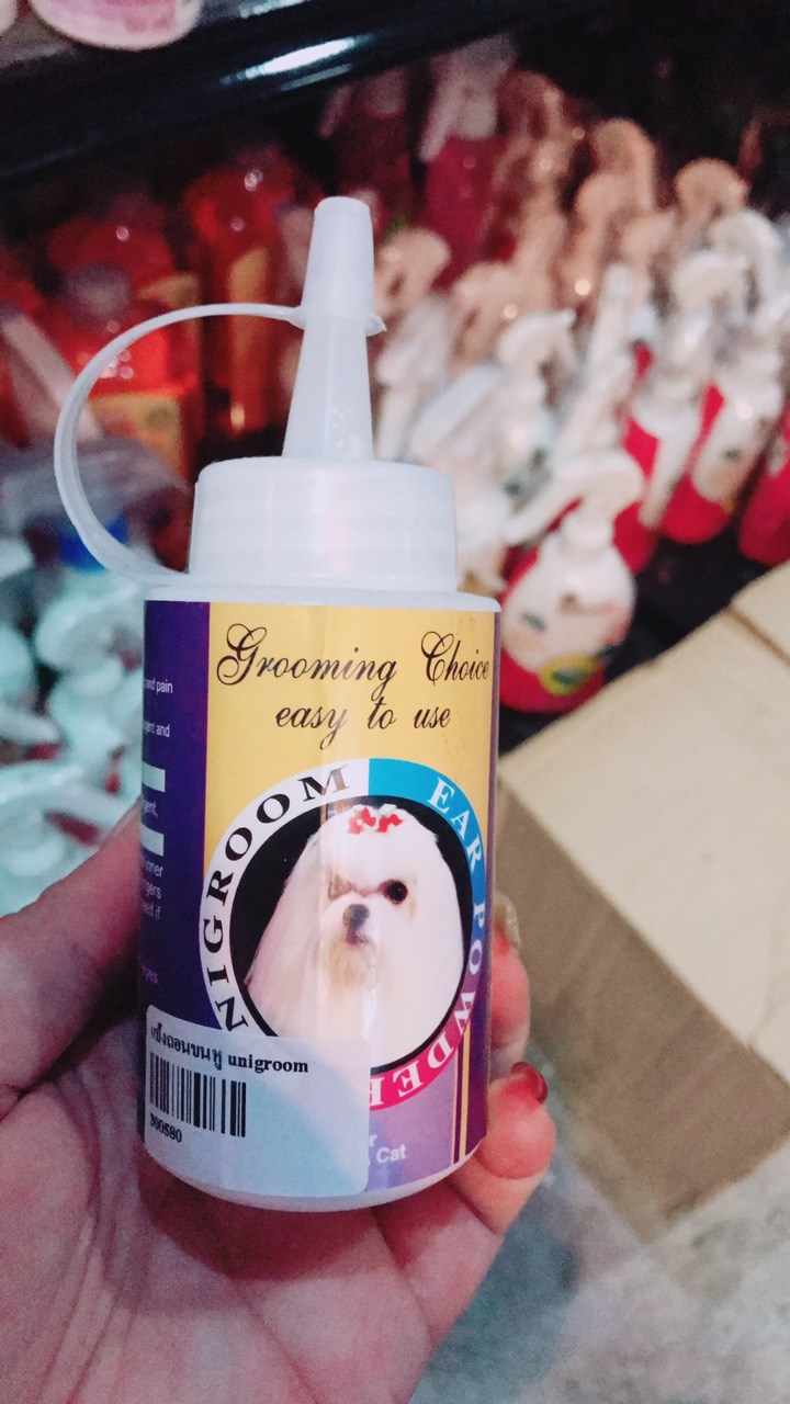 แป้งถอนขนหูสำหรับสัตว์เลี้ยง