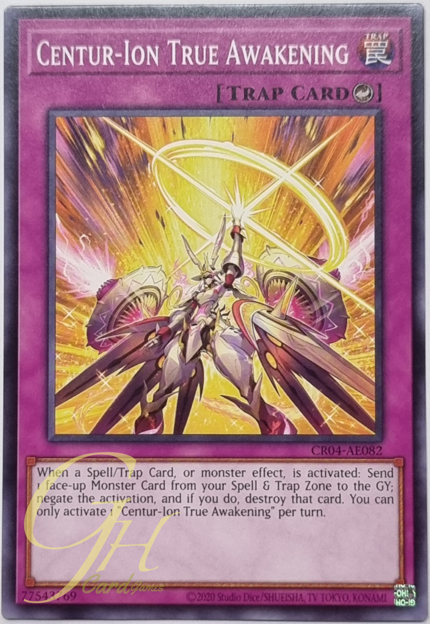 Yugioh [CR04-AE082] Centur-Ion True Awakening (Common)