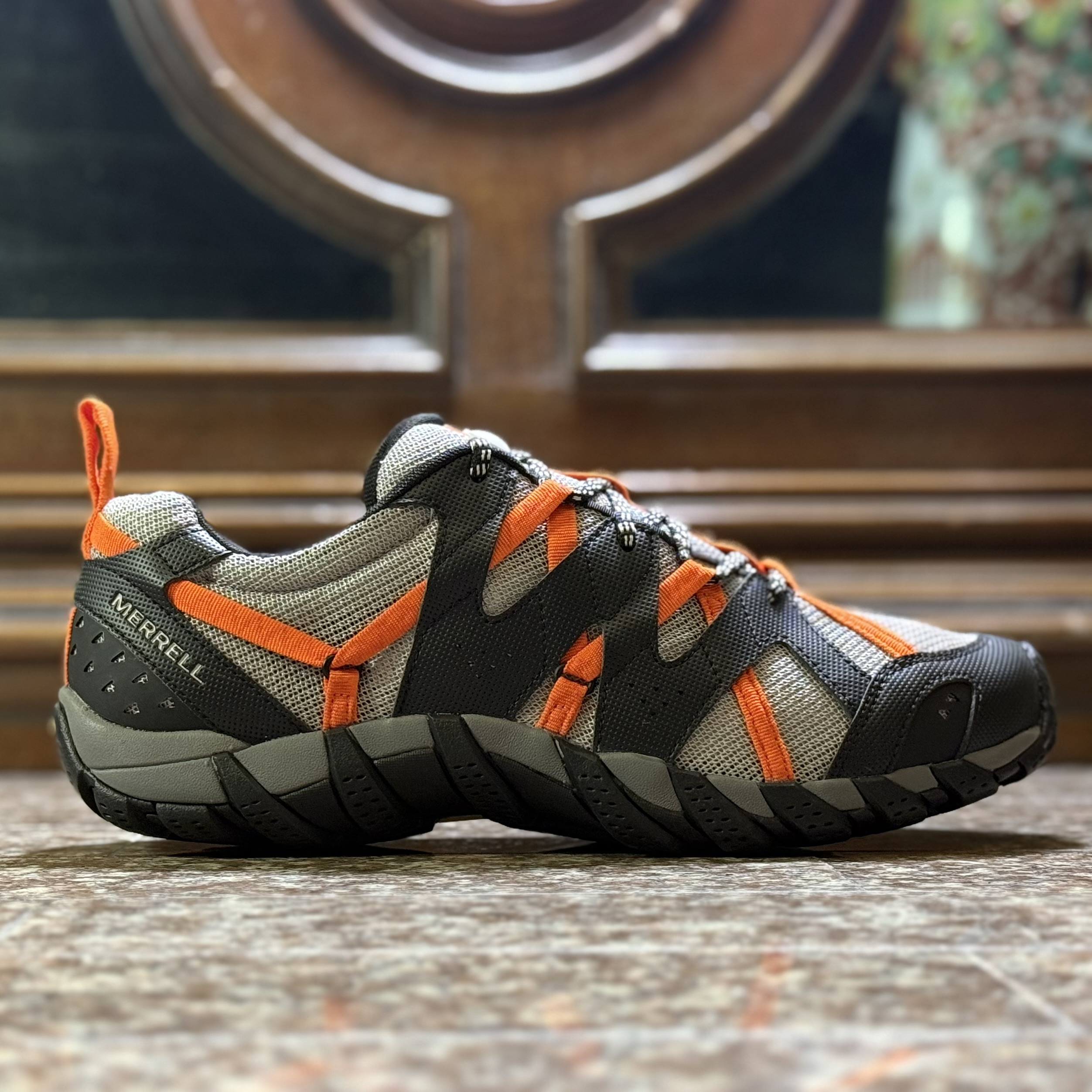 รองเท้าวิ่งเทรล Merrell WaterPRO Maipo 2 ‘Black/Papaya’ (M9/11US)