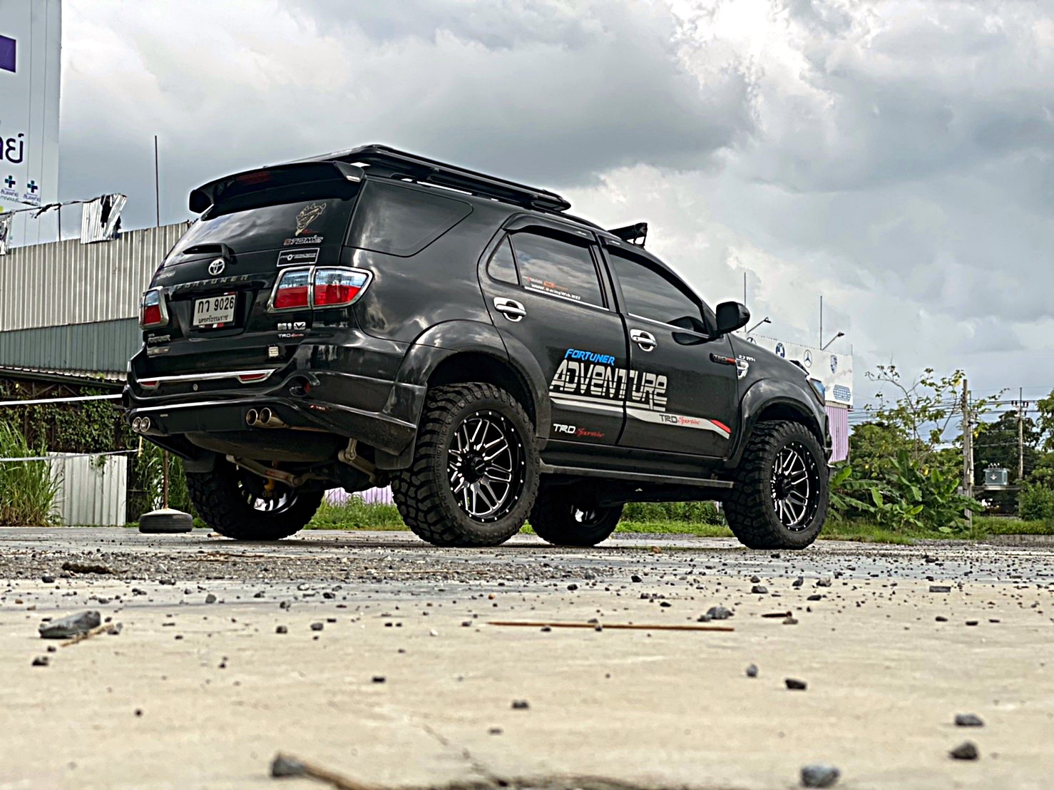 FORTUNER จัดทรงเมกาที่ STEP9