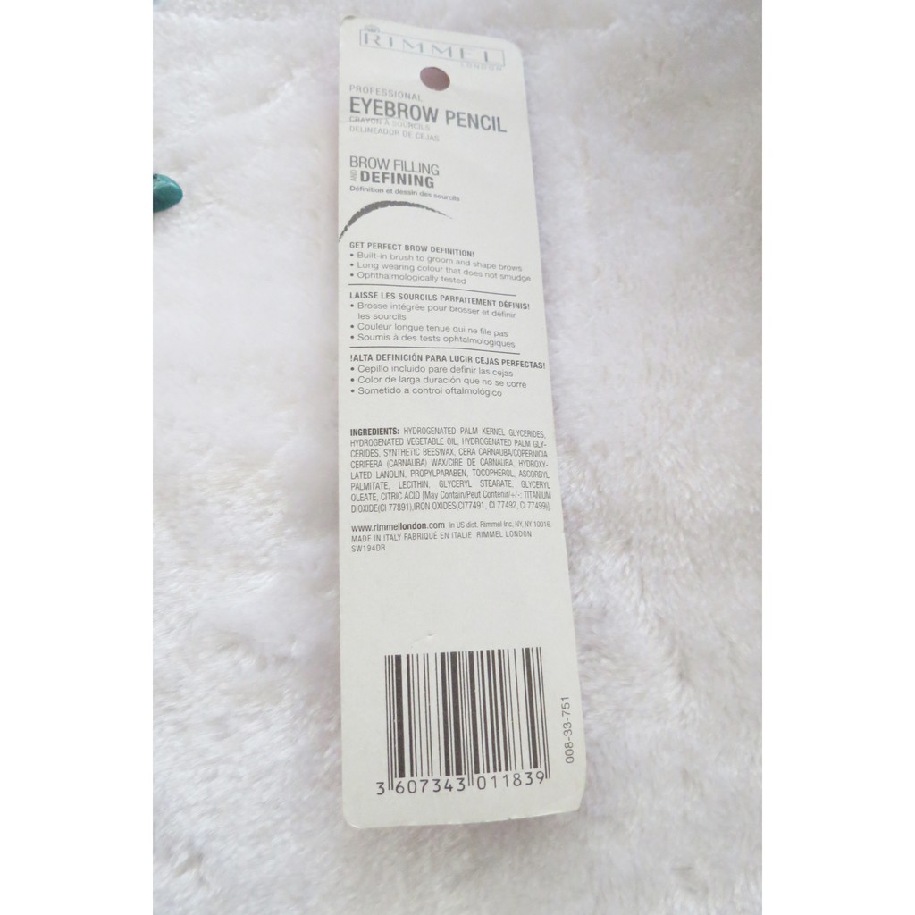Rimmel eye brow pencil