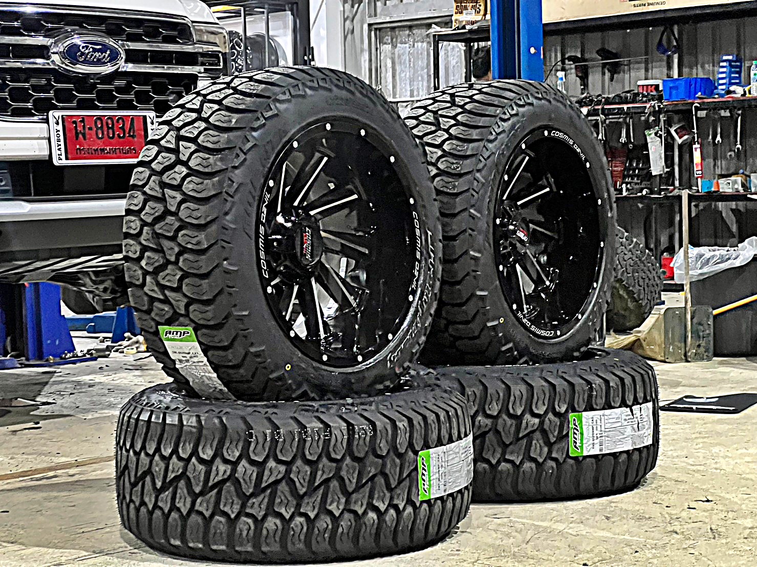 FORD EVEREST NEXTGEN ชุมพร แต่งทรงเมกาที่ STEP9