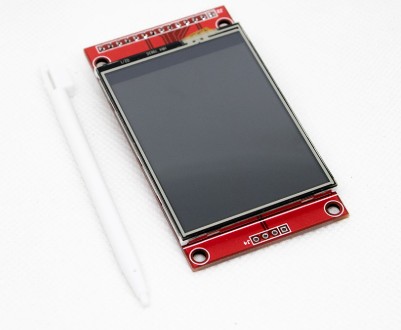 จอแสดงผล TFT LCD ขนาด 2.4" Color module 320x240 แบบสัมผัสพร้อมช่องเสียบ SD Card Driver ILI9341