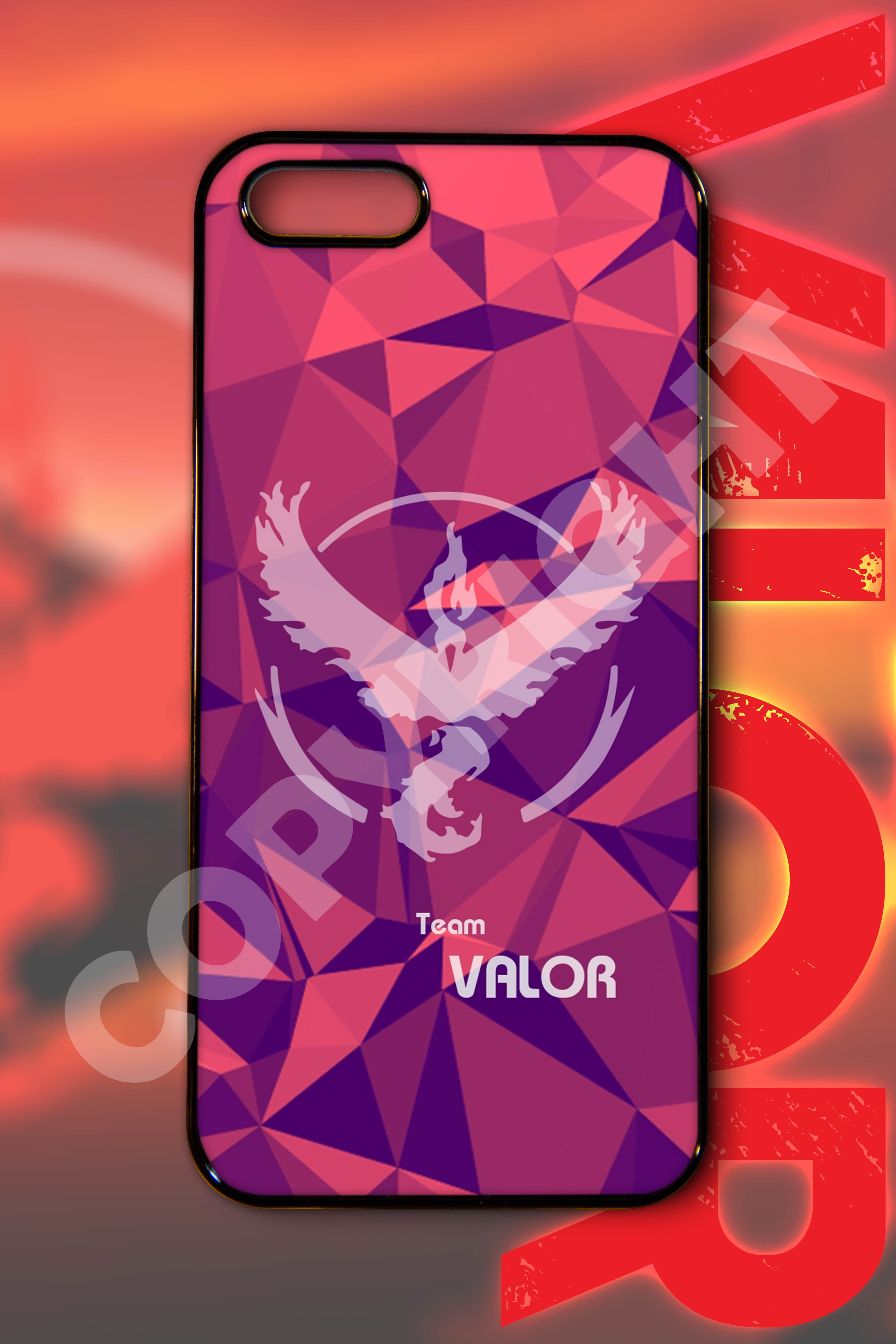 เคสลาย โปเกม่อน Team valor
