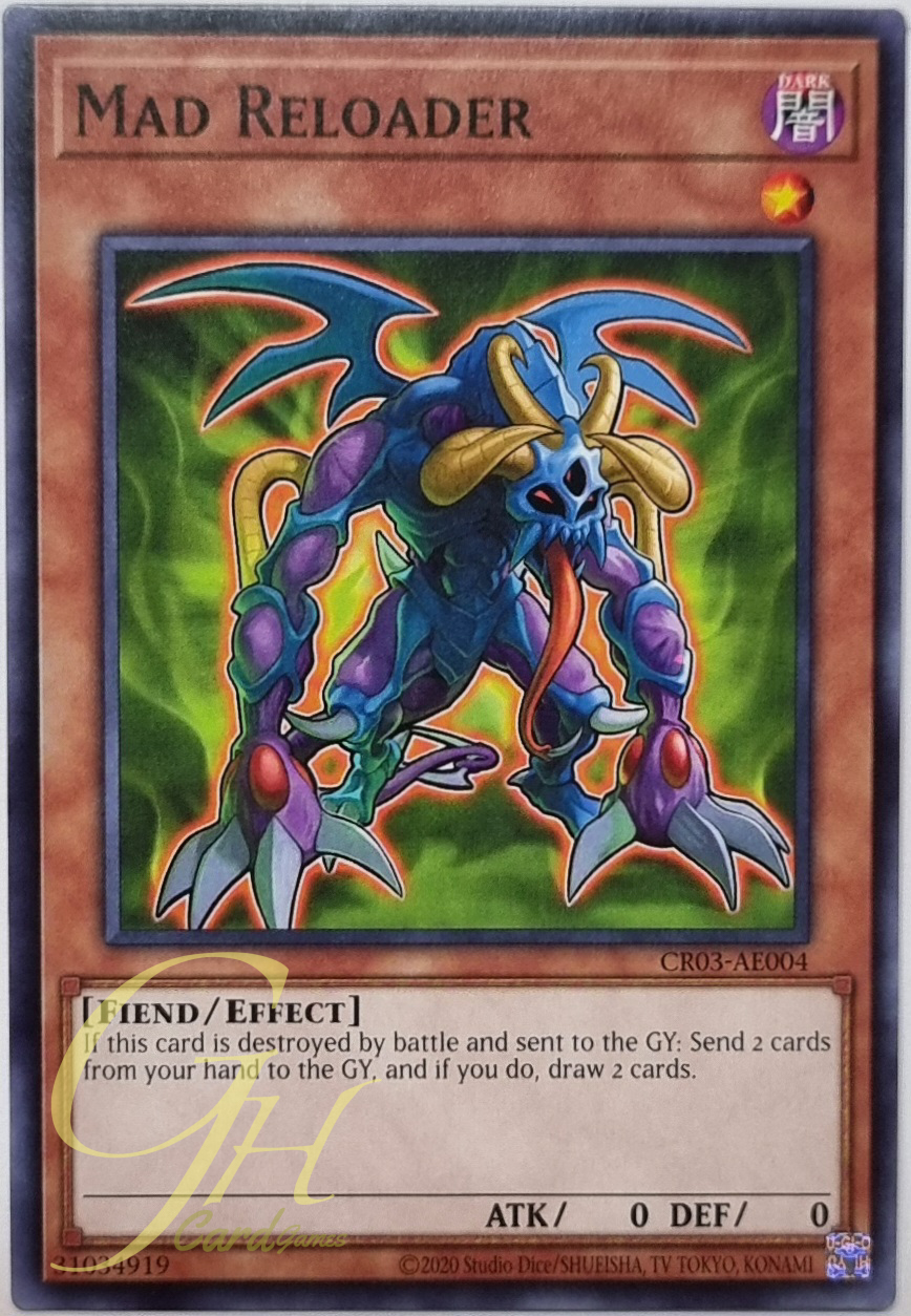 Yugioh [CR03-AE004] Mad Reloader (Common)