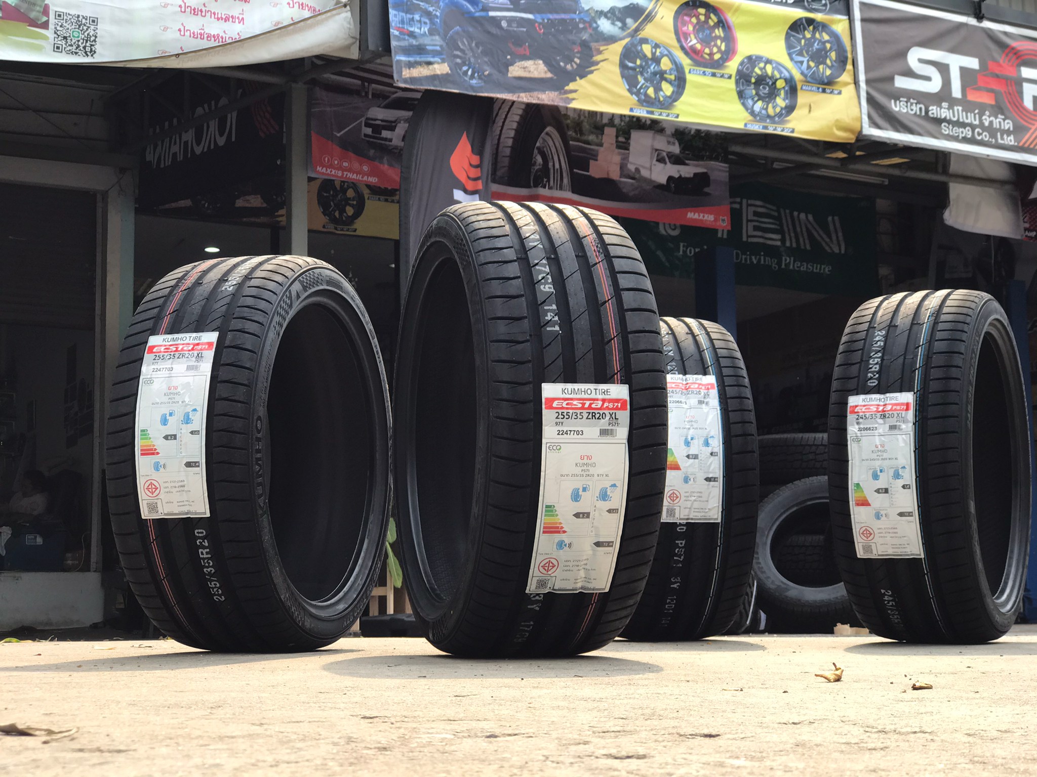 KUMHO PS71 แนะนำ สินค้าใหม่ 255/35-20 245/35-20