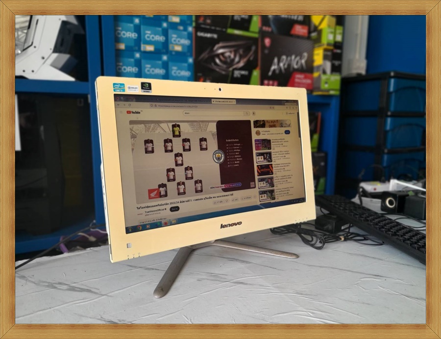 (* มือ 2 ) ALL-IN-ONE (ออลอินวัน) LENOVO