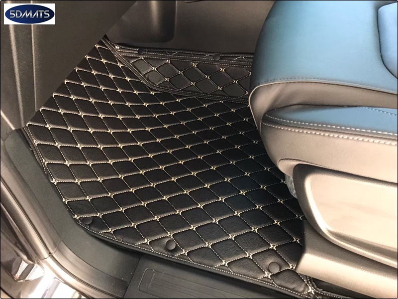 พรมปูพื้นรถยนต์ 6D HONDA FREED พรมหนัง6D เกรดA 12มิล รวมแผ่นท้าย เต็มคัน