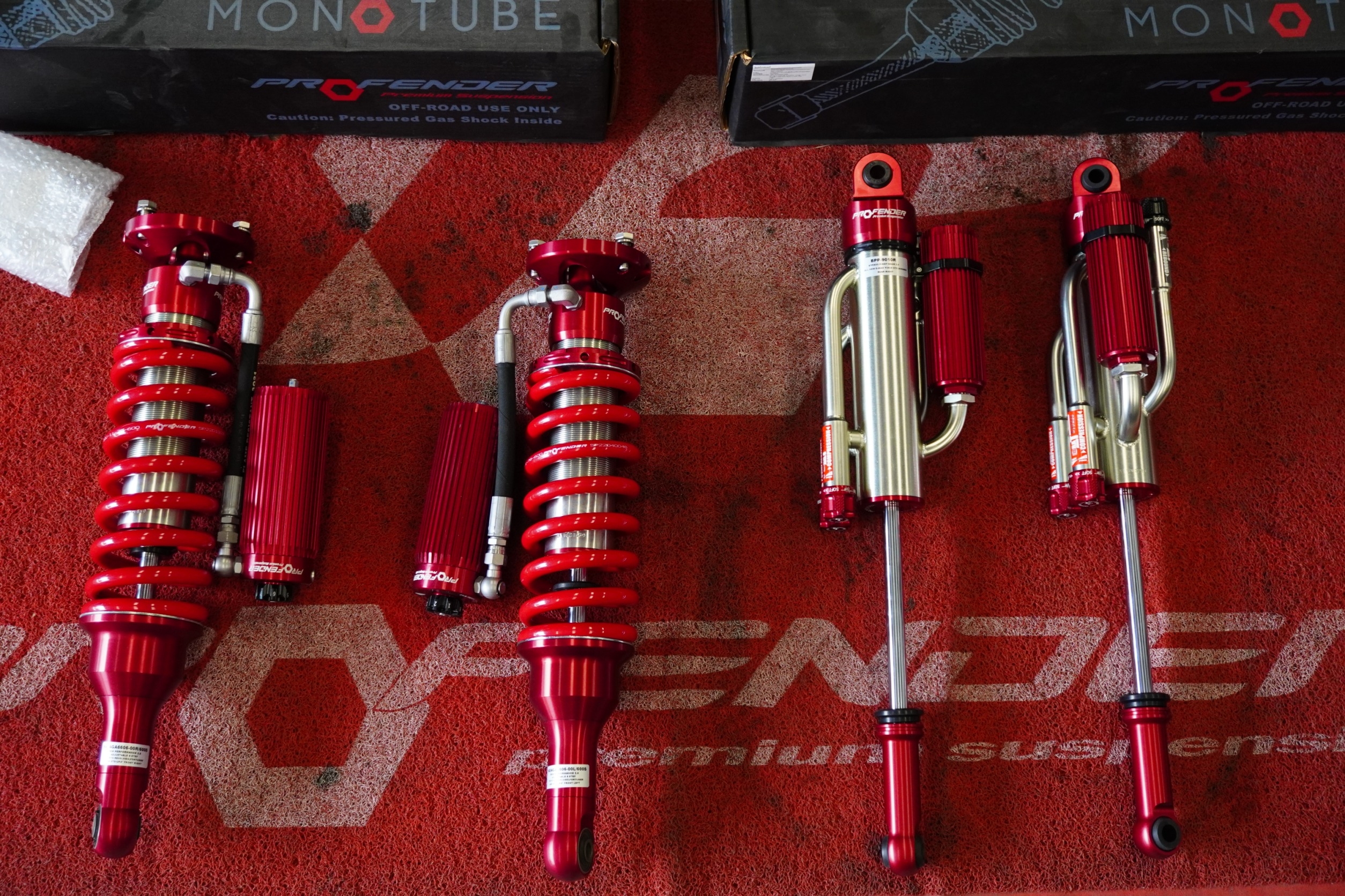 โช๊คอัพตัว TOP สำหรับ TOYOTA REVO ROCCO PROFENDER OEM2.5 หลัง BY PASS