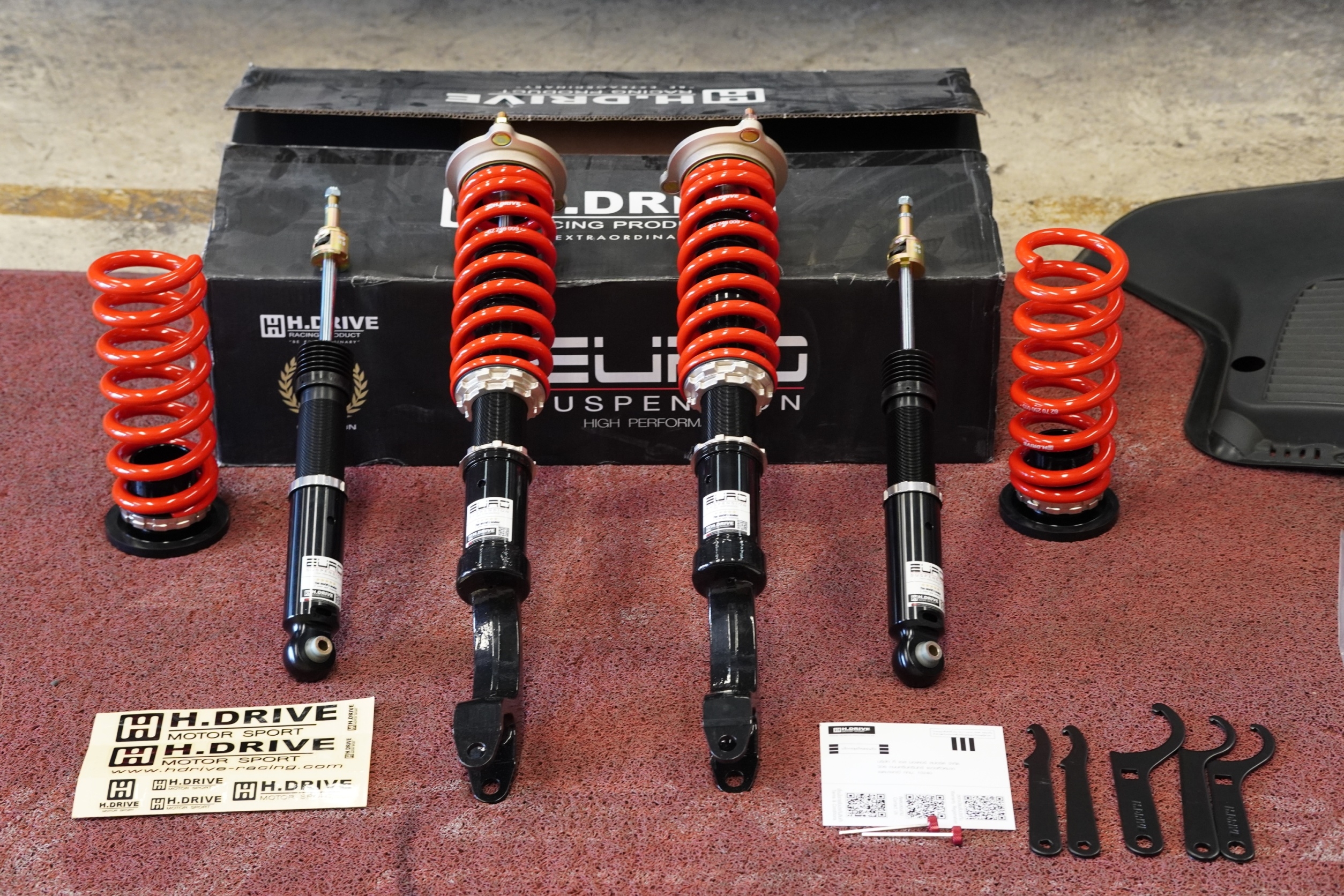 โช๊คอัพ H-Drive Eurospec ตรงรุ่น Mercedes-Benz GLC250d