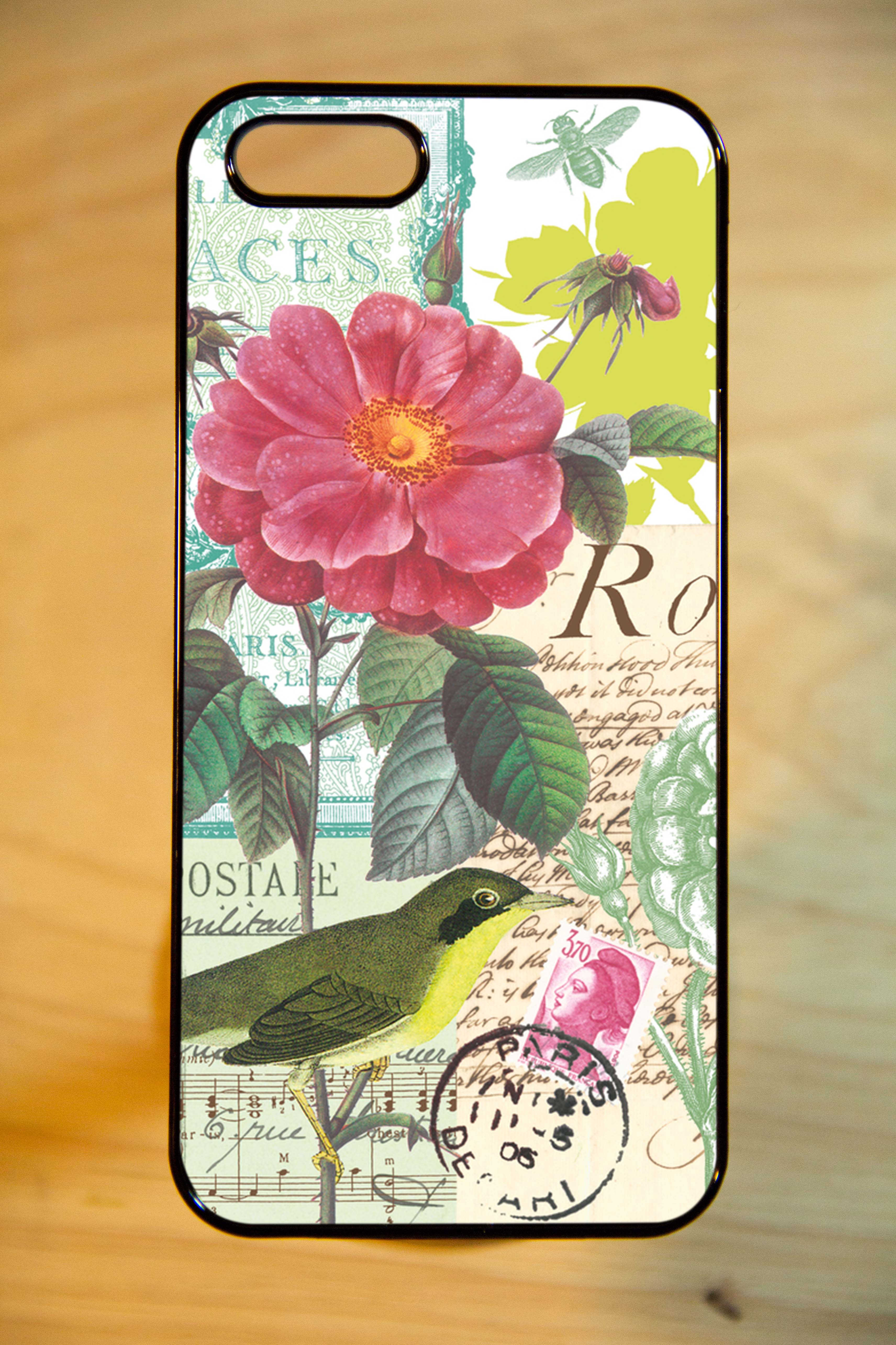 เคสสั่งทำ - ลายดอกไม้ อาร์ตๆ