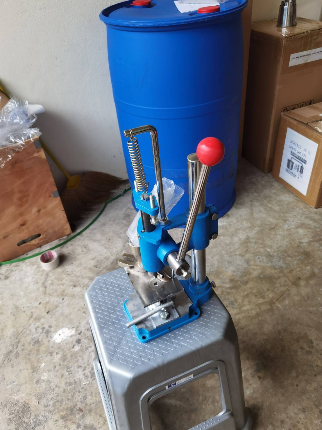 #รุ่นนี้เลิกผลิตแล้ว#(16180) เครื่องมืออัด/ตอกเม็ดยามินิ รุ่น ZS-TDP0A โมบล็อก TDP1.5