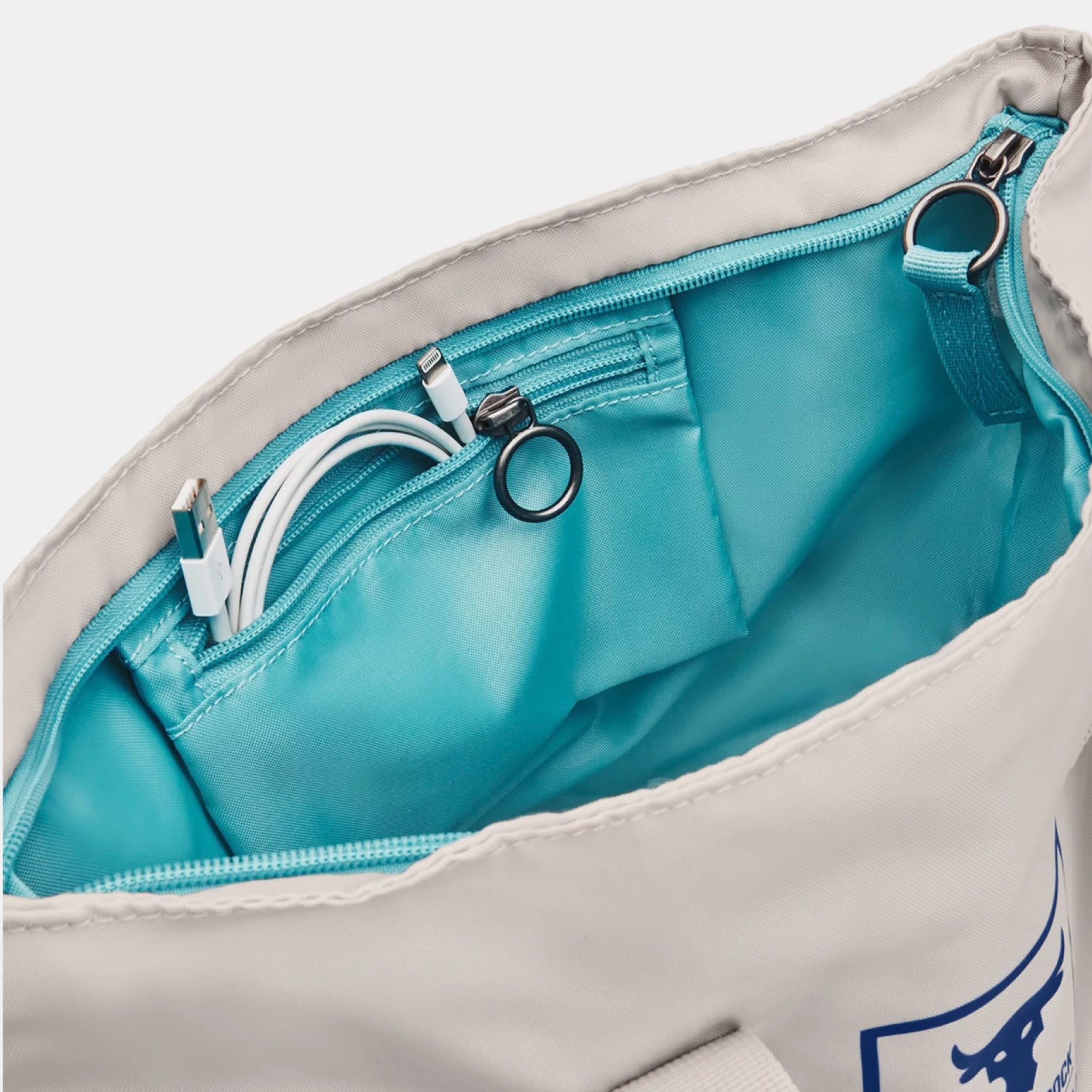 กระเป๋า Under Armour Project Rock Gym Sack ‘Grey Matter’ (19L)