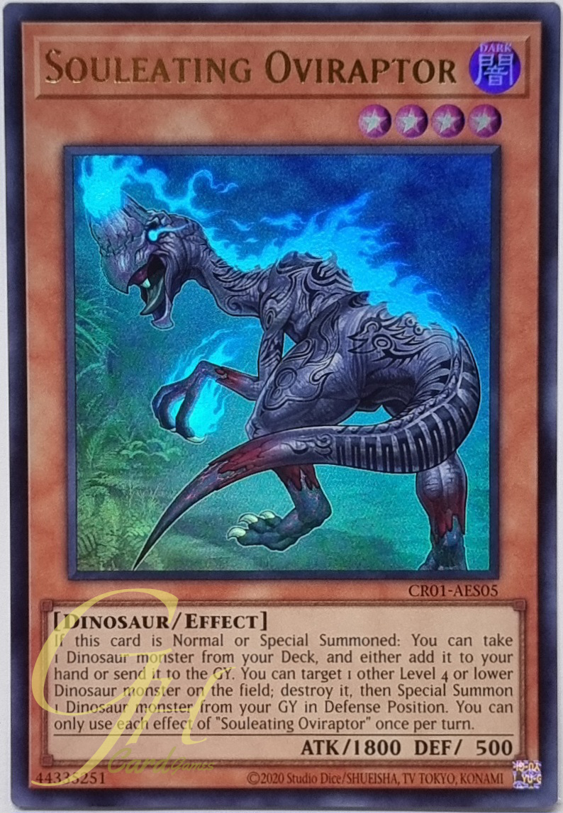 Yugioh [CR01-AES05] Souleating Oviraptor (Ultra Rare)
