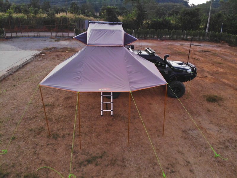 HORNBILL Size XXL (1.9) - MaxX Equip เต็นท์หลังคารถ - ประเภทหลังคาอ่อน