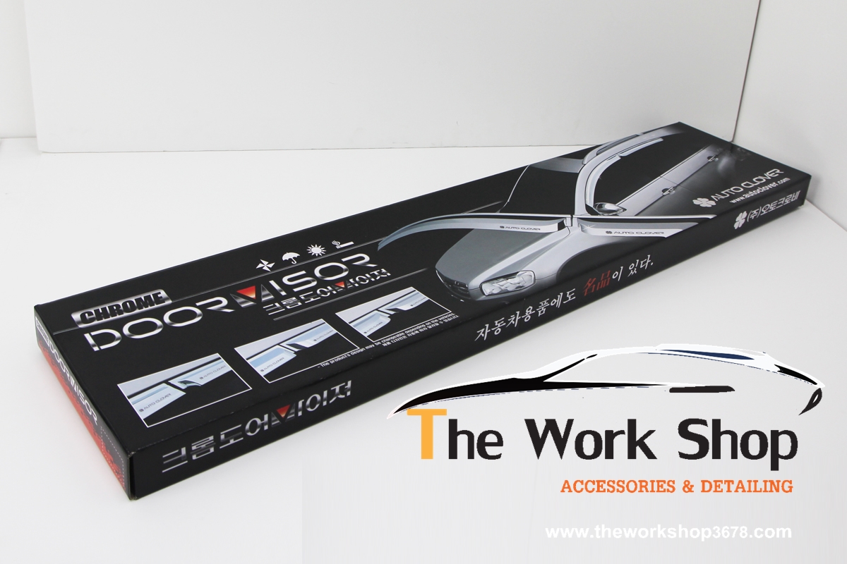 Chrome Door Visor ( กันสาดโครเมี่ยม )