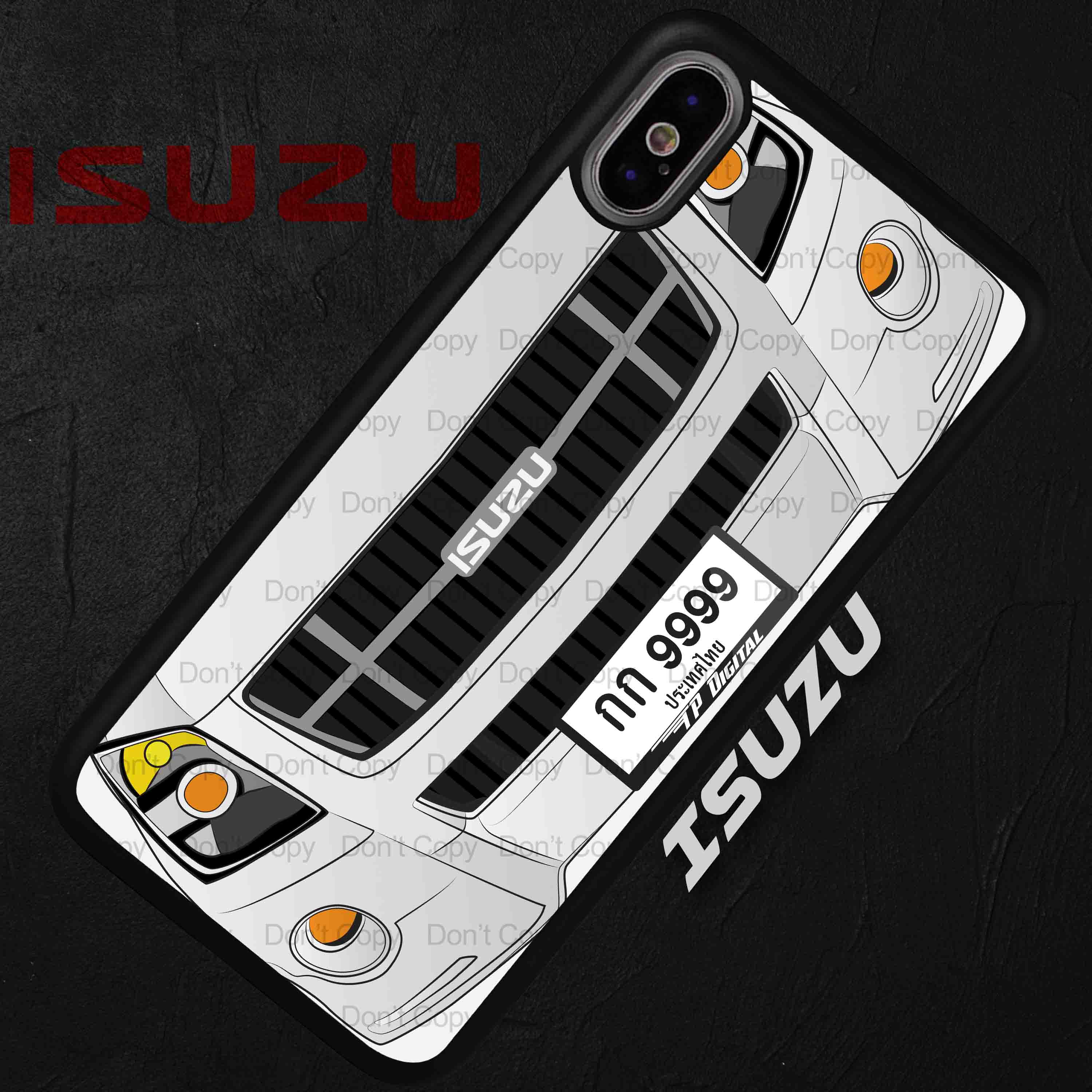 เคสสกรีนลายรถยนต์ Isuzu รุ่น Mu-7