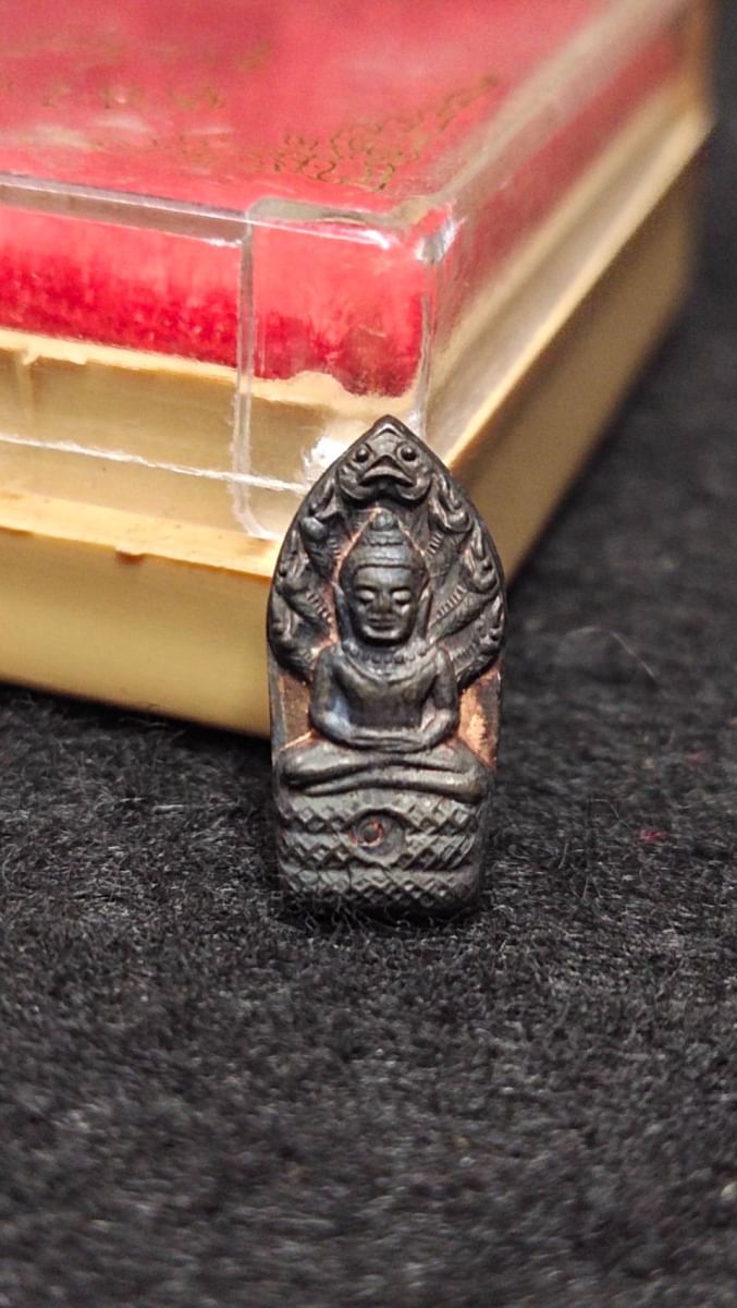 พระนาคปรกใบมะขาม หลวงปู่คร่ำ วัดวังหว้า จ.ระยอง
