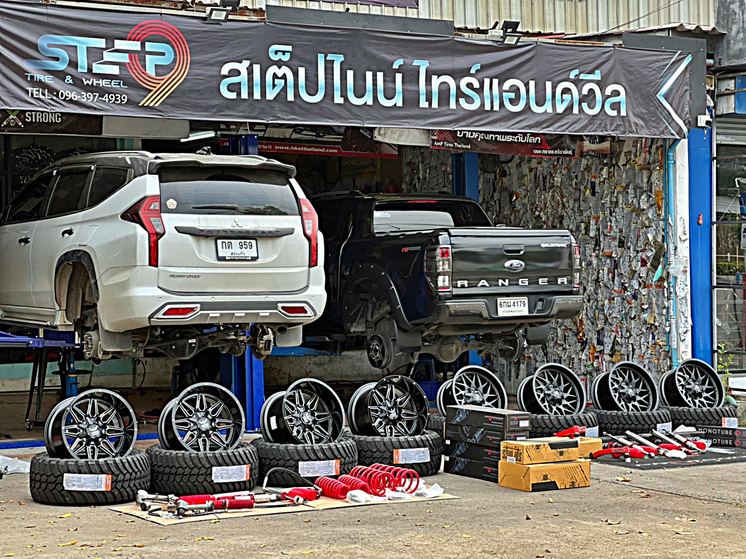 PAJERO SPORT ทรงเมกา ที่ STEP9
