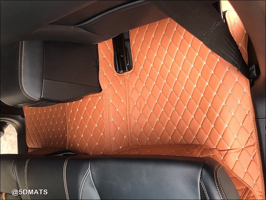 พรมปูพื้นรถยนต์ 6D FORD NEXT GEN RANGER CAB 2022 พรม6D QJ VIP หนาพิเศษ เต็มคัน