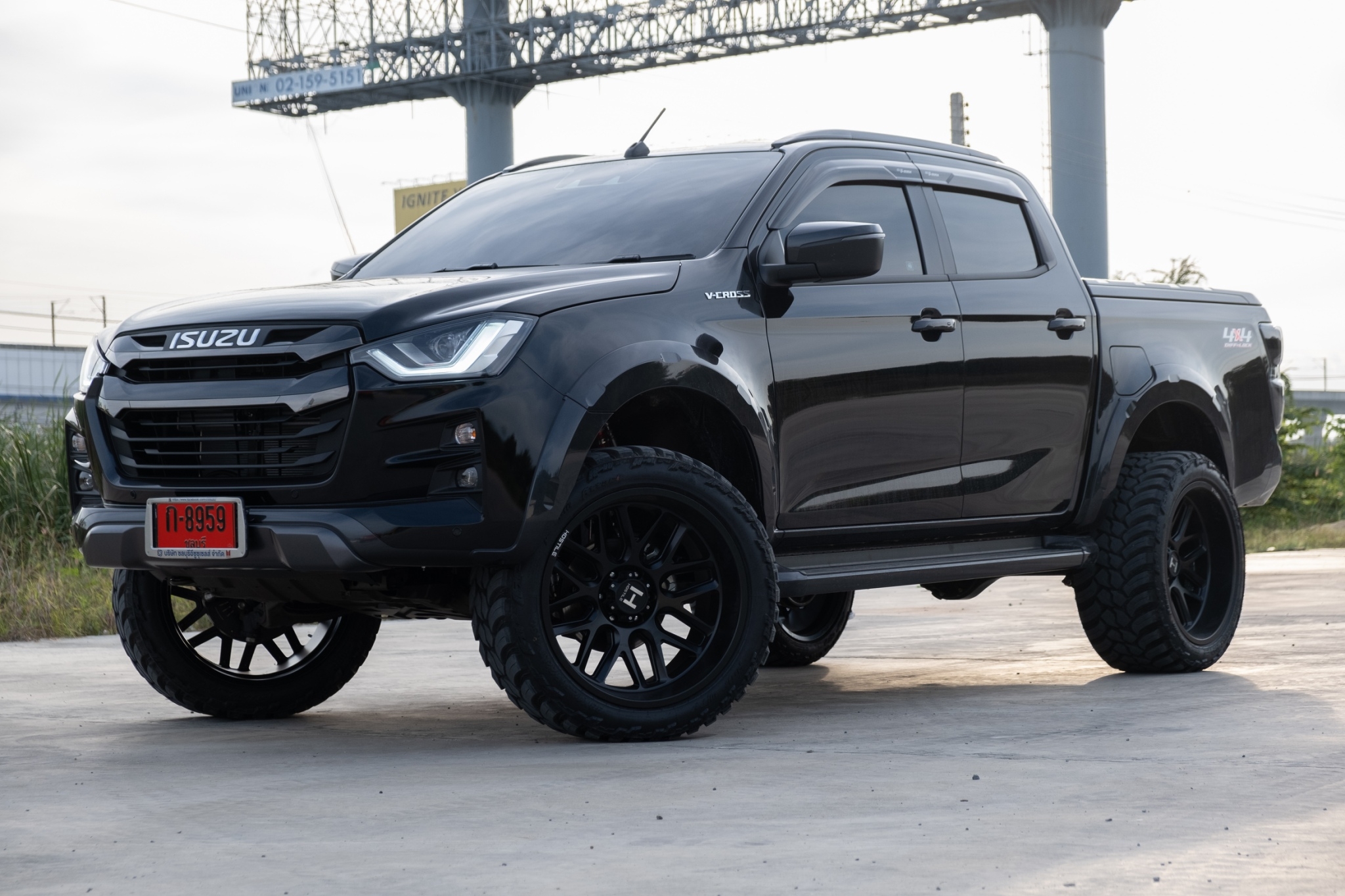 ล้อแท้ HOSTILE H120 ขอบ22 ใส่ D-MAX