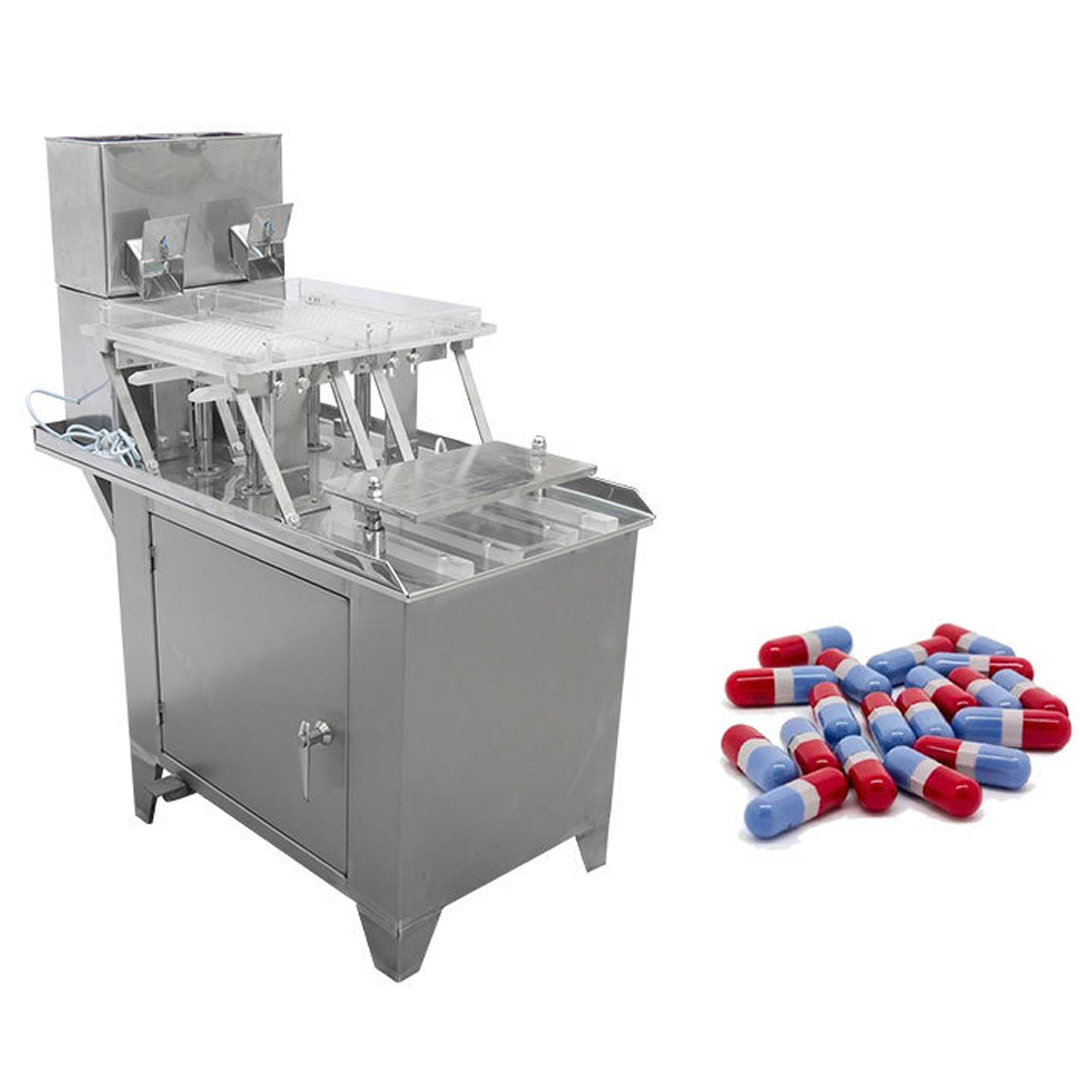 🌈13233 เครื่องบรรจุแคปซูล กึ้งอัตโนมัติ ตัวเครื่องสแตนเลส ป้องกันสนิม บรรจุง่าย