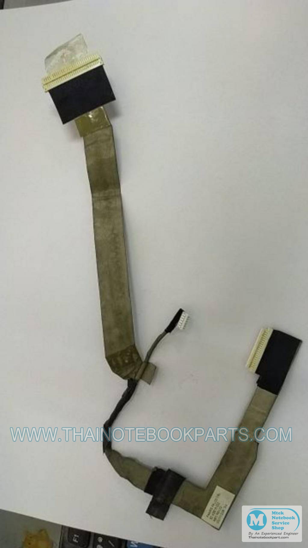 MT00618 สายแพ จอLCDโน๊ตบุ๊ค Compaq Presario V3000 Series LCD Cable 50.4S518.002 (14 นิ้ว - มือสอง) 2