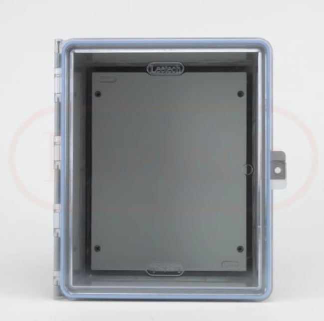 ตู้พลาสติกกันน้ำฝาใส ขนาด 220 x 270 x 145 รุ่น CT910 กันฝุ่น กันน้ำ แบรนด์ Leetech CT910