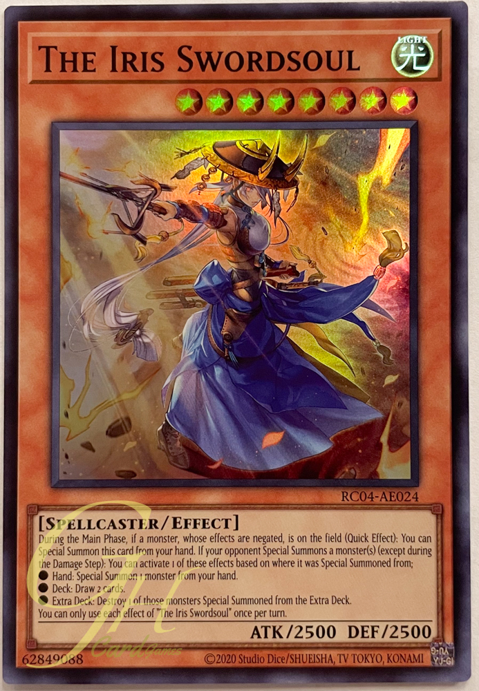 Yugioh [RC04-AE024] The Iris Swordsoul (Super Rare)