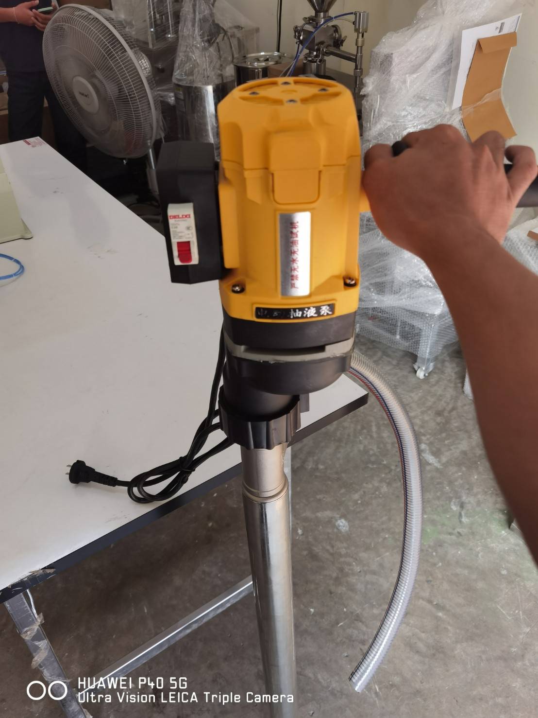 15714 LY-250 เครื่องสูบน้ำมัน สูบของเหลวของหนืด 2500w/220v