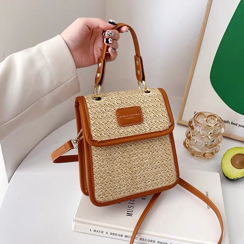 กระเป๋าสะพาย กระเป๋าคาเฟ่ กระเป๋าเกาหลี กระเป๋าหนัง 💞