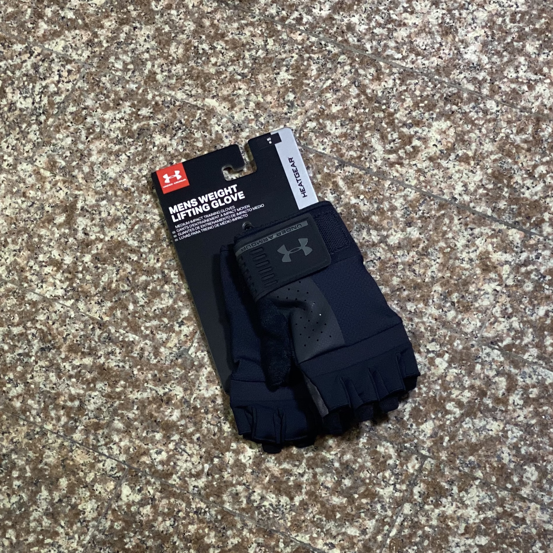 ถุงมือฟิตเนส Under Armour WeightLifting Gloves ‘BLACK’ (MD)